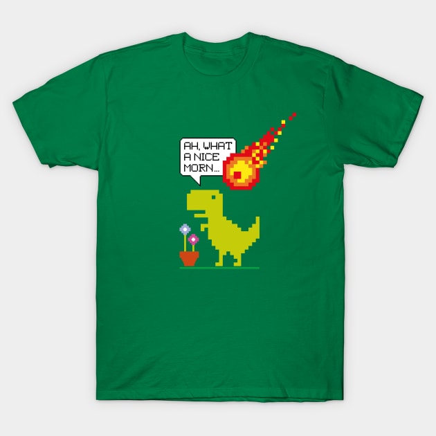 Ah, What A Nice Morning T-Shirt by daparacami